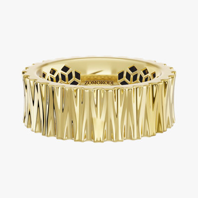 Lennon 18K Gold Wedding Ring